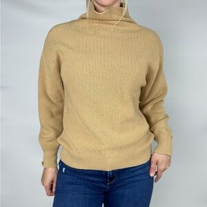 WILFRED Merino Wool‎ Turtleneck Knit Long Sleeve Sweater Relaxed Casual